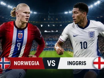 Cara Menonton Norwegia vs Inggris Secara Gratis dan Resmi, Live Sebentar Lagi Pukul 04.00 WIB