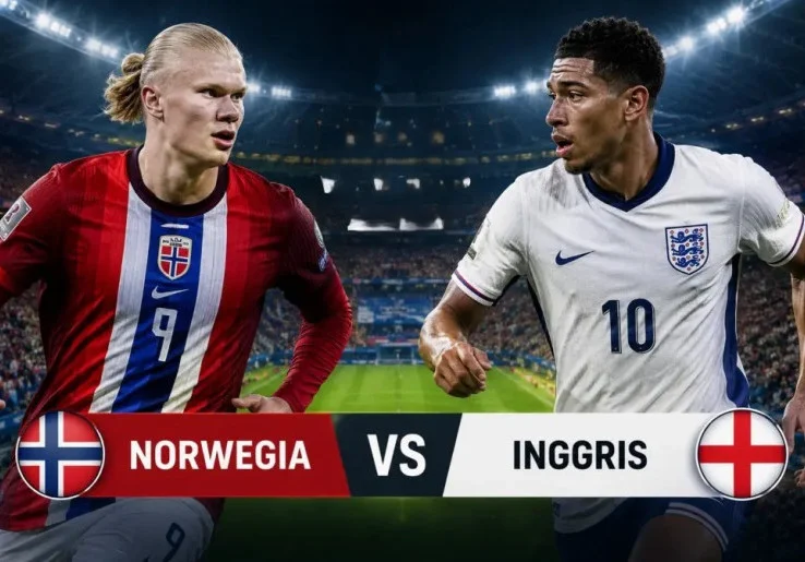 Fakta Perempat Final Piala Dunia 2026: Norwegia vs Inggris