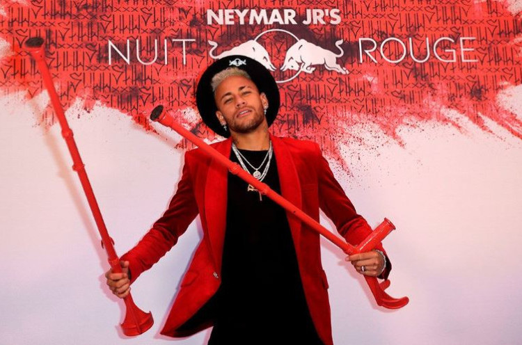 Lagi-lagi Neymar Cedera Usai Berpesta Rayakan Hari Ulang Tahun