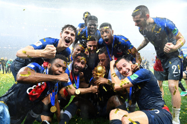 Jadi Jawara Piala Dunia 2018, Timnas Prancis Akan Pesta di Pusat Kota Paris