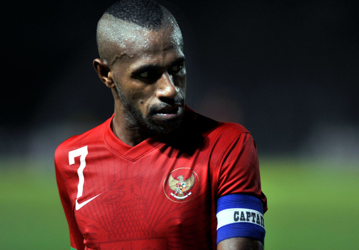 Boaz Salossa Ditunjuk Jadi Kapten Timnas Indonesia