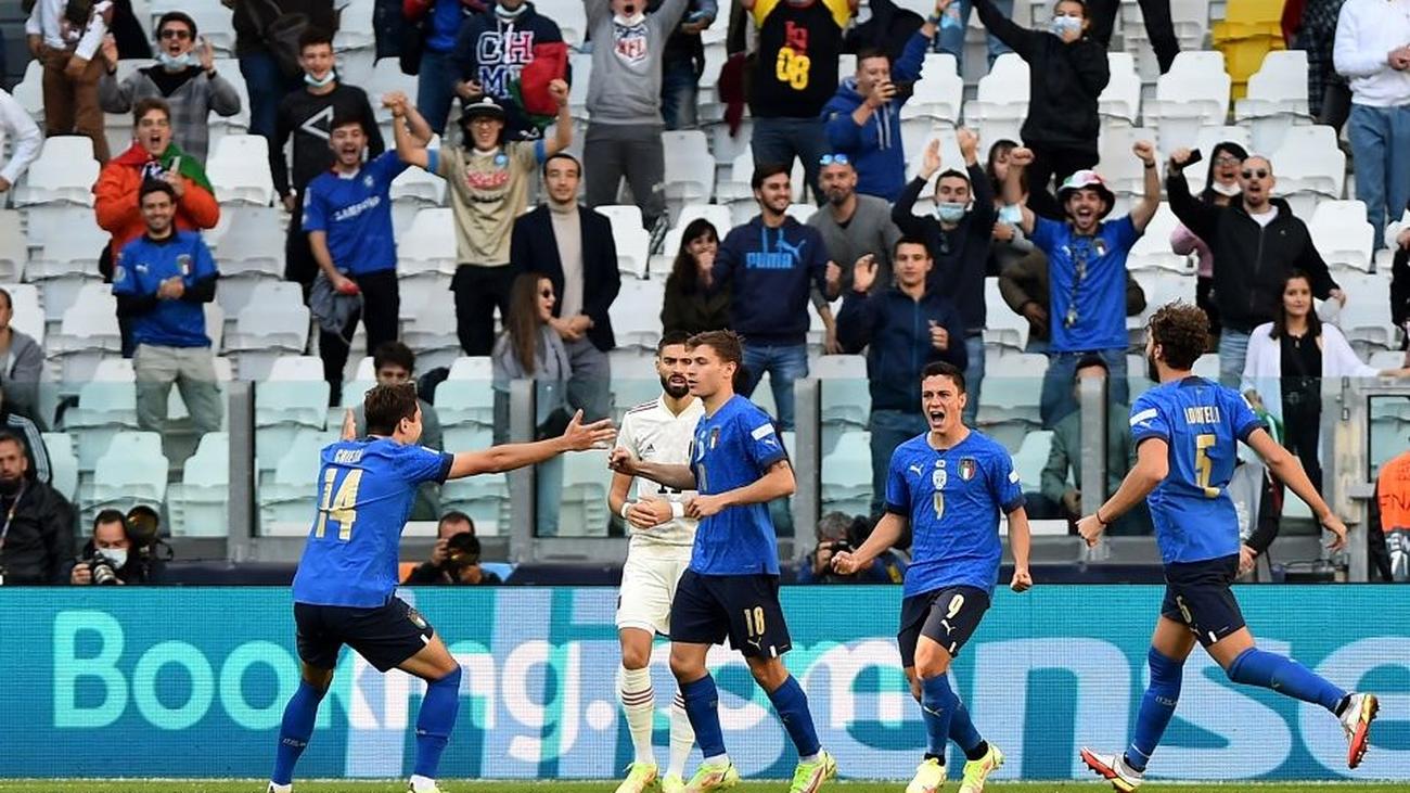 Kalahkan Belgia, Mancini Banggakan Kedalaman Skuat Italia