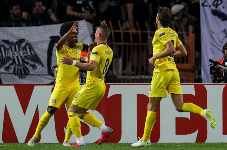 PAOK 0-1 Chelsea, Menang tapi The Blues Boros Peluang