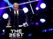 Didier Deschamps Kalahkan Zinedine Zidane dalam FIFA Best Coach 2018