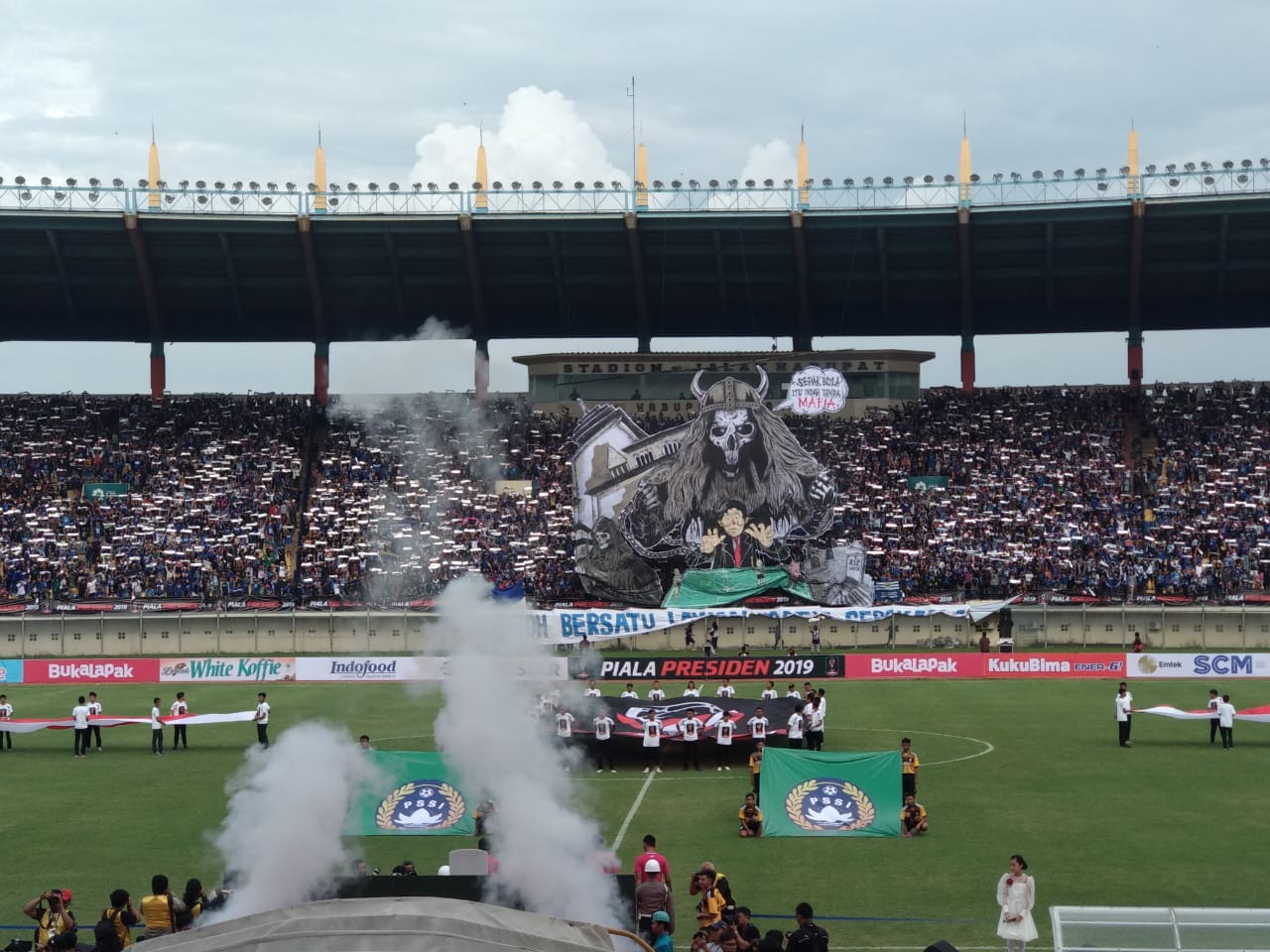 PSSI Tidak Disukai saat Pembukaan Piala Presiden 2019 di Kandang Persib