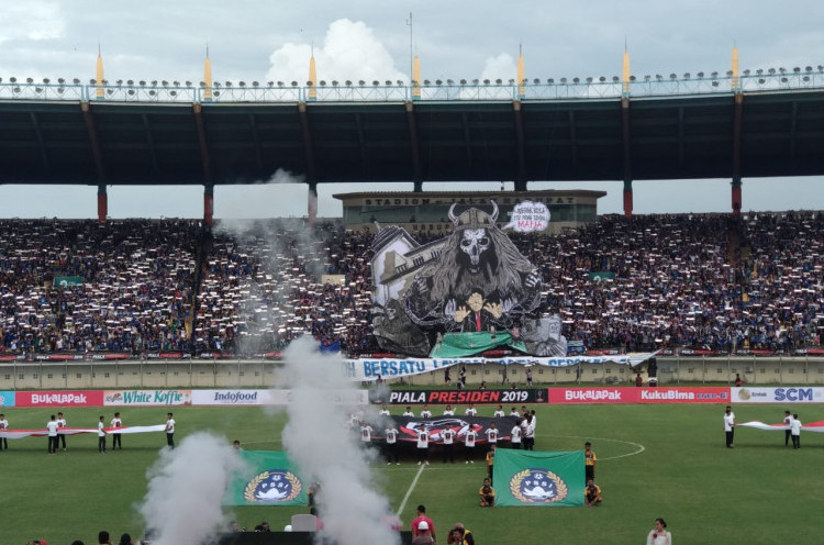 PSSI Tidak Disukai saat Pembukaan Piala Presiden 2019 di Kandang Persib