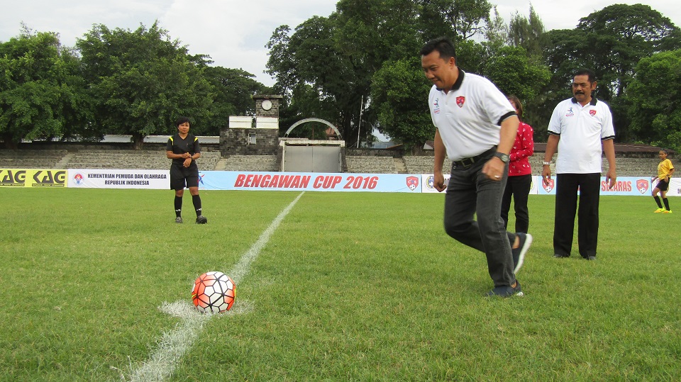 Candra Kirana Ingin Jadi Tuan Rumah Turnamen Sepak Bola Wanita Bengawan Cup IV