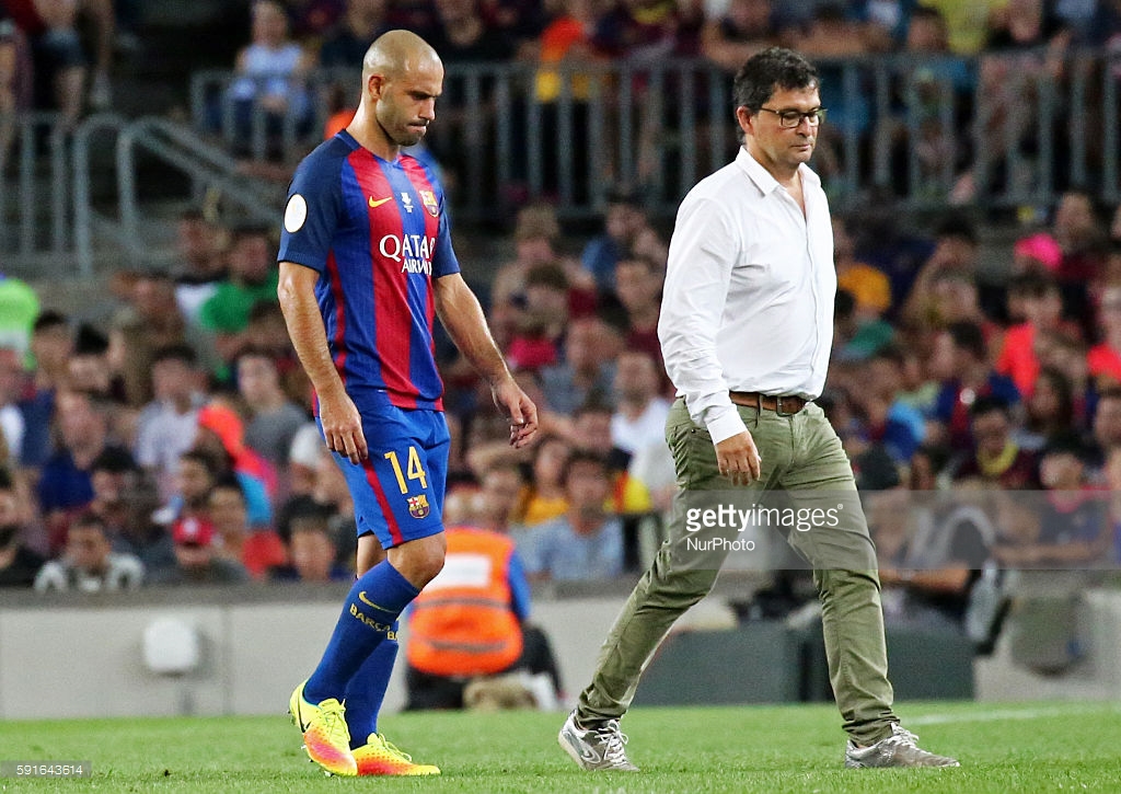 Javier Mascherano Absen Di Laga Perdana La Liga 2016/2017