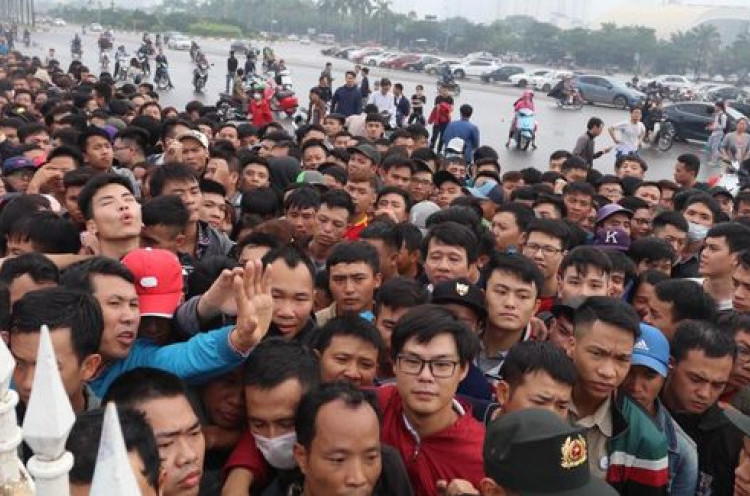 Antrian Tiket seperti di Indonesia Terpampang Jelang Vietnam Vs Malaysia