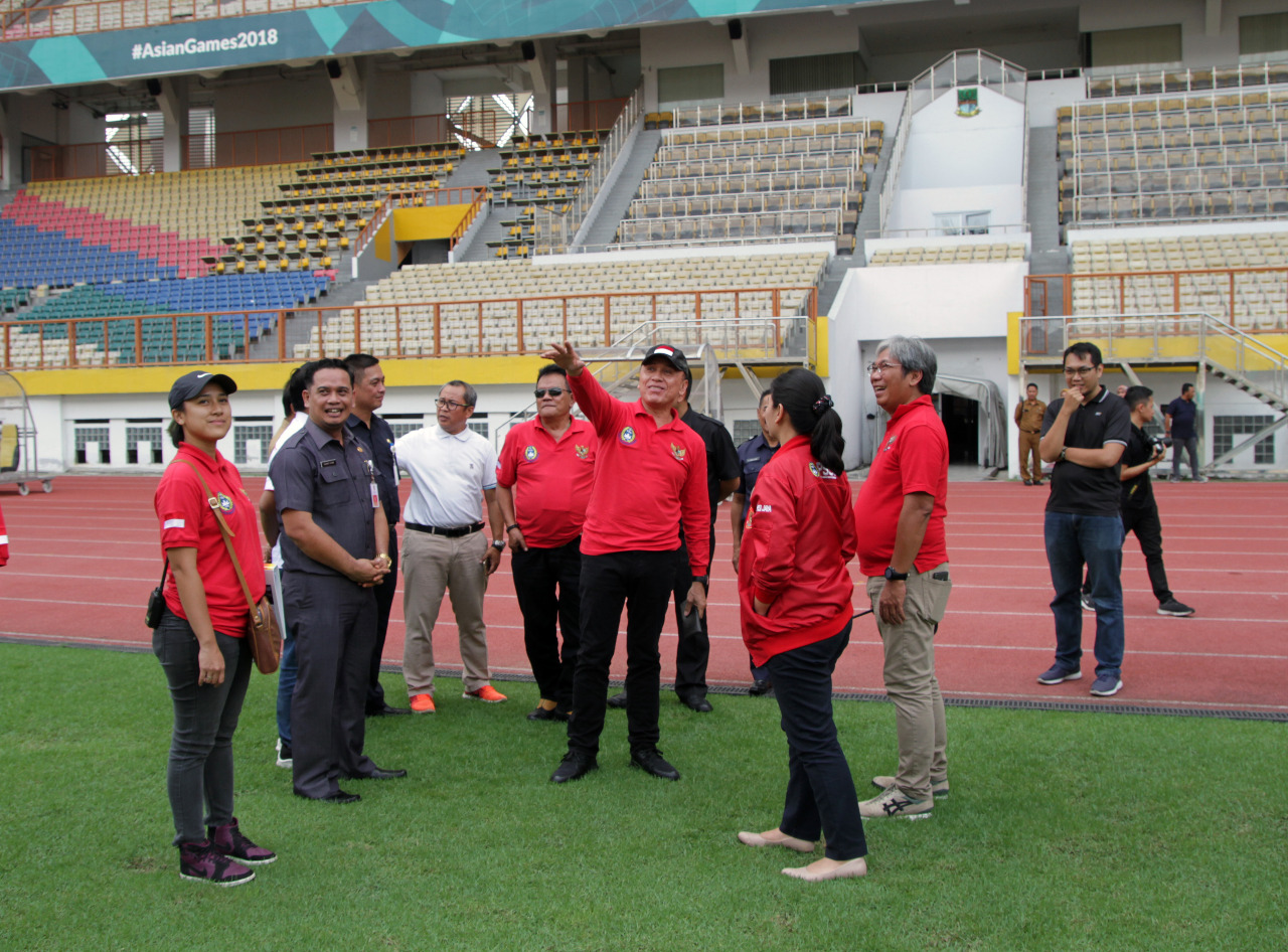 Terkait Piala Dunia U-20, Ketum PSSI Nilai Stadion Wibawa Mukti Kurang Lapangan Latihan