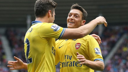 Olivier Giroud Bawa Arsenal Unggul 1-0 Atas Southampton Di Babak Pertama
