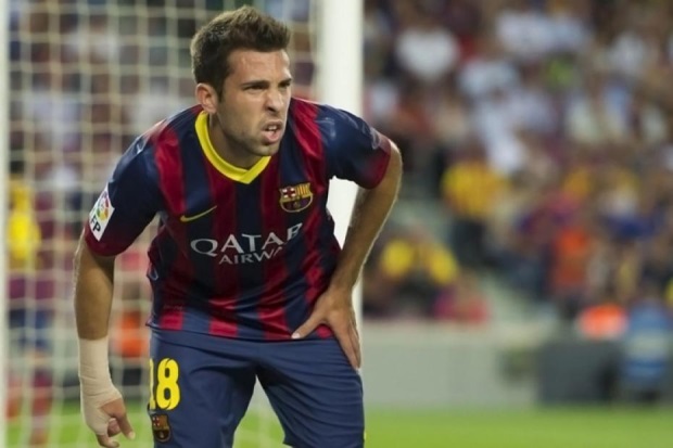 Jordi Alba Jadi Tumbal Kemenangan Barcelona