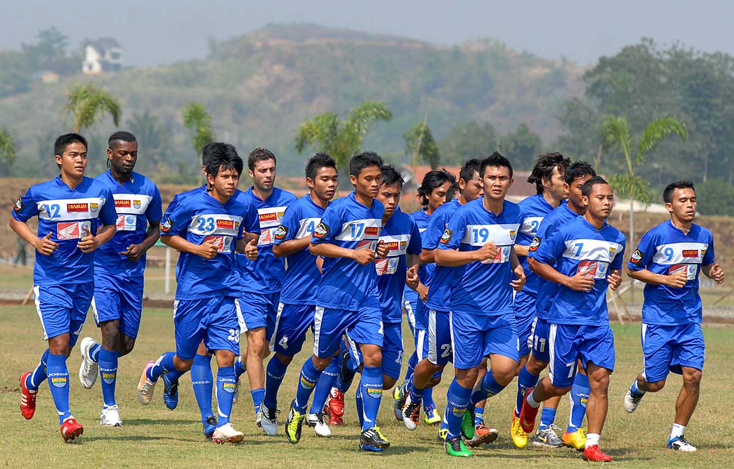 Pilpres, Skuat Persib Tetap Jalankan Latihan
