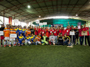 Humprey Djemat Buka Turnamen Futsal AAI Cup 2013