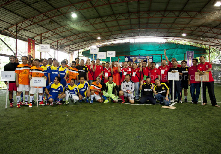 Humprey Djemat Buka Turnamen Futsal AAI Cup 2013