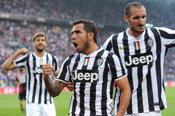 Tevez Bawa Juventus Unggul Atas Sassuolo<!--idunk-->Babak Pertama Serie A: Juventus vs Sassuolo