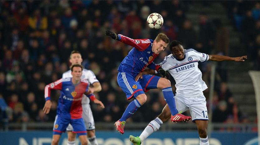 Babak I: Basel Kurung Pertahanan Chelsea