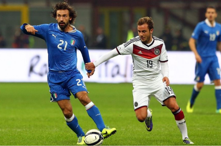 Babak I : Italia  Bermain Imbang 1-1 Dengan Jerman