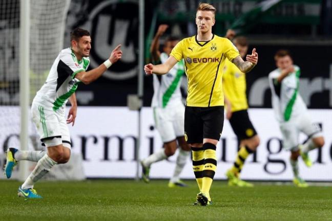 Dortmund Tumbang di Tangan Wolfsburg
