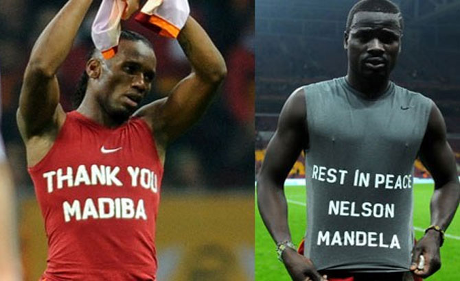 Drogba dan Eboue Lolos Hukuman<!--idunk-->Aksi Menghormati Nelson Mandela