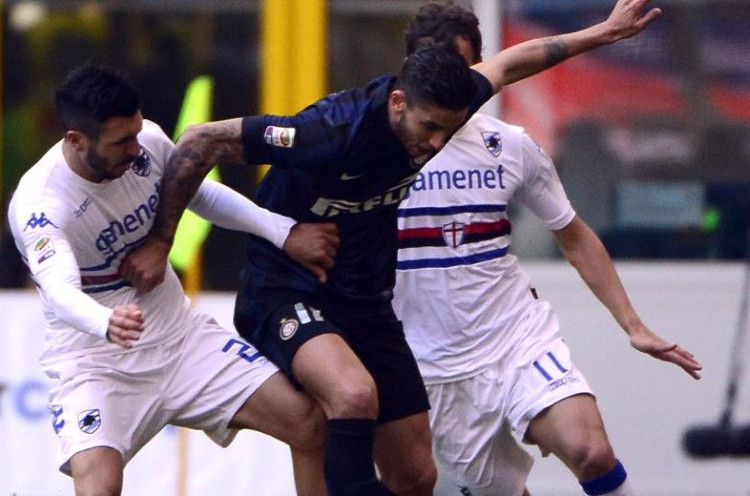 Setengah Babak, Inter Ungguli Sampdoria 1-0