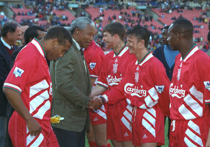 Nelson Mandela Pernah Mengaku Sebagai Fans Liverpool
