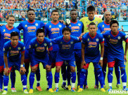 Arema Cronus Optimis Raih Menang di Padang