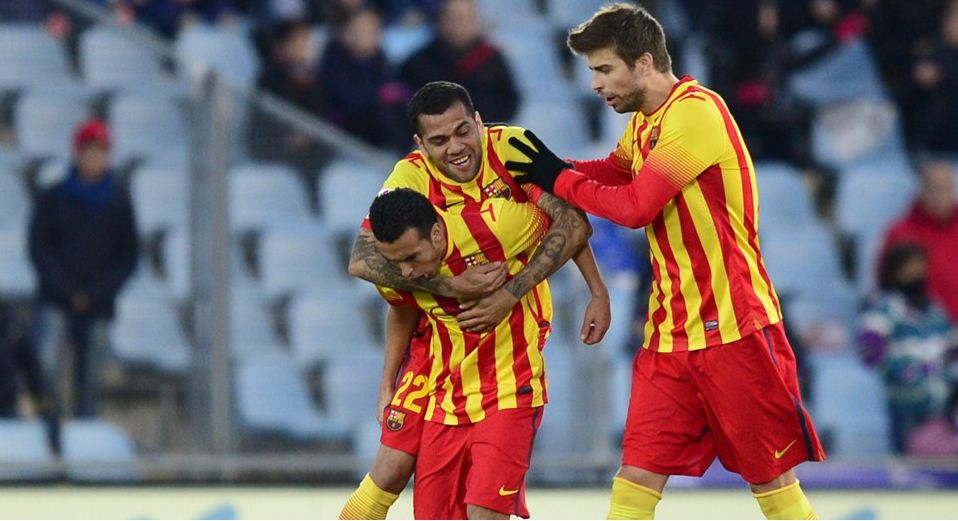 Bantai Getafe, Barcelona Juara Paruh Musim La Liga 2013-2014