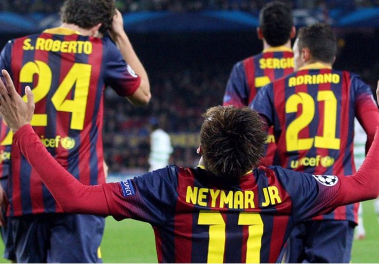 Magis Neymar Antar Barcelona Gilas Celtic<!--idunk-->Liga Champions