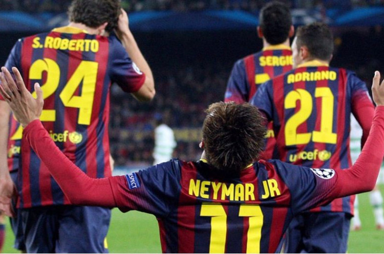 Magis Neymar Antar Barcelona Gilas Celtic<!--idunk-->Liga Champions