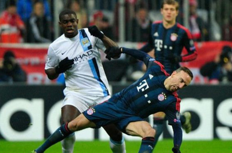 Bayern Tumbang, Ribery Tercengang