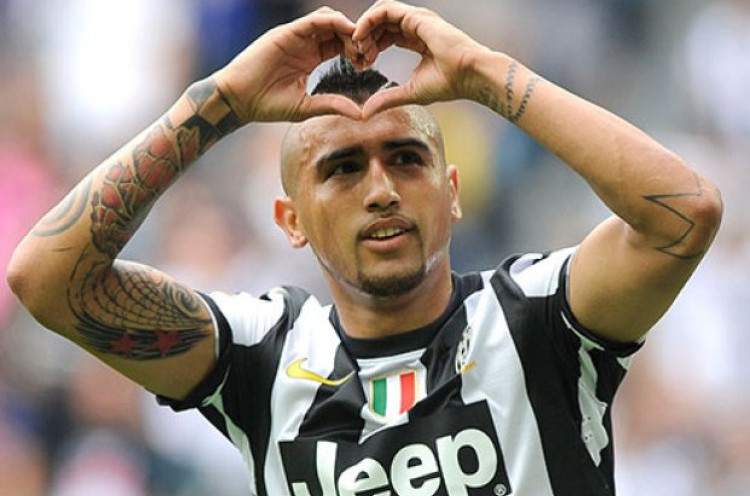 Tekad Membara Vidal Antar Juventus Juara Liga Eropa