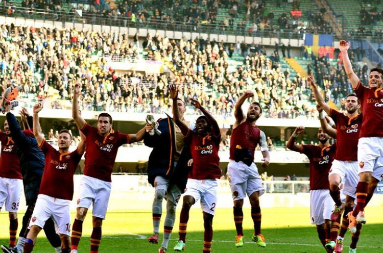Permalukan Verona, AS Roma Dekati Juventus