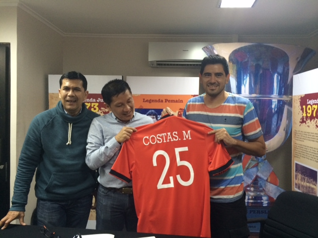 Mario Costas Resmi Berkostum Persija Jakarta