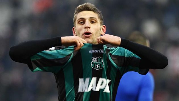Ajaib, Empat Gol Berardi Antar Sassuolo Bungkam AC Milan