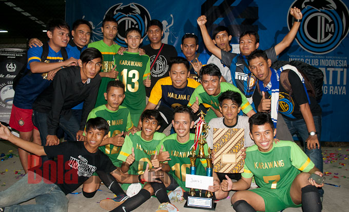 Regional Karawang Juara Kompetisi Futsal ICI Moratti