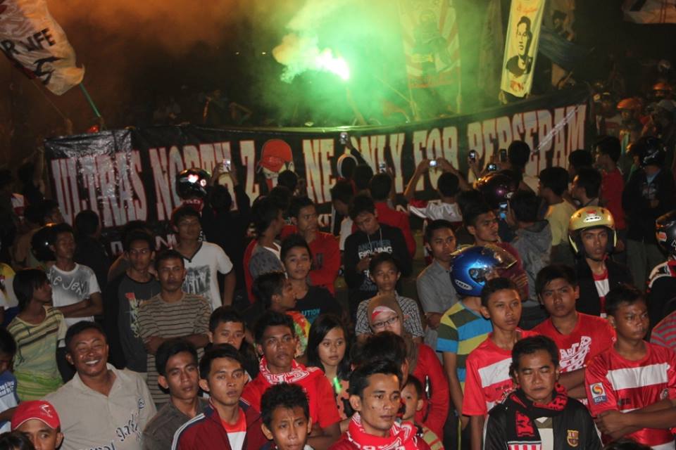 Launching Persepam, Ratusan Suporter Siap
