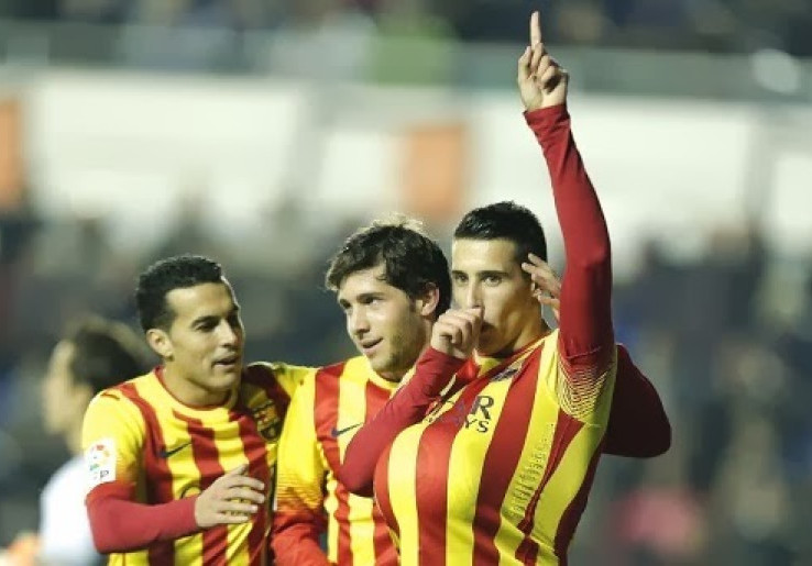 Tello Tri Gol, Barcelona Hajar Levante<!--idunk-->Copa del Rey