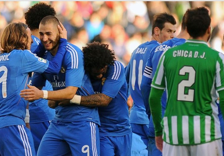 Madrid Terlalu Tangguh Buat Real Betis<!--idunk-->Babak I