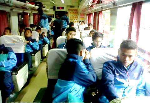 Pemain Timnas U-19 Sudah Tinggalkan Malang Menuju Yogyakarta
