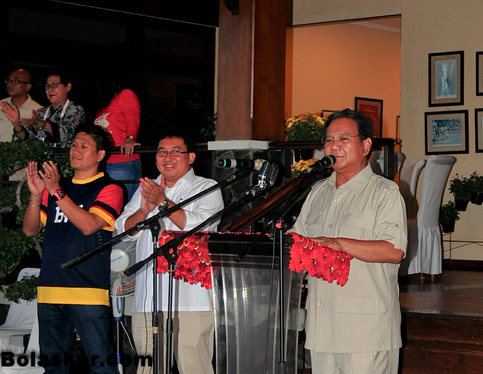 Prabowo Subianto Tutup Turnamen SSB Piala Garuda ke-6