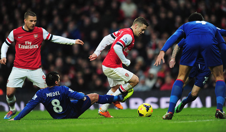 Tanpa Giroud, Arsenal Kesulitan Bongkar Pertahanan Cardiff<!--idunk-->Babak I