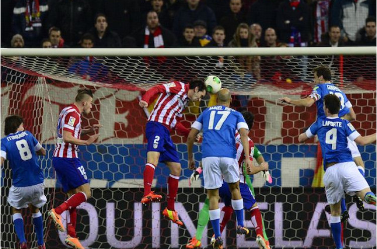 Diego Godin Bawa Atletico Madrid Tekuk Athletic Bilbao<!--idunk-->Perempat Final Piala Raja