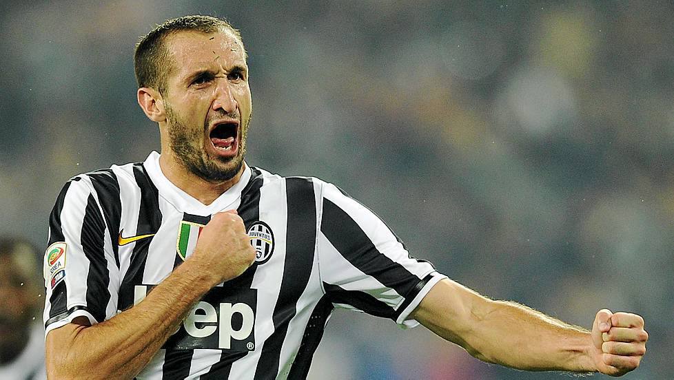 Chiellini: AS Roma Bukan Level Juventus