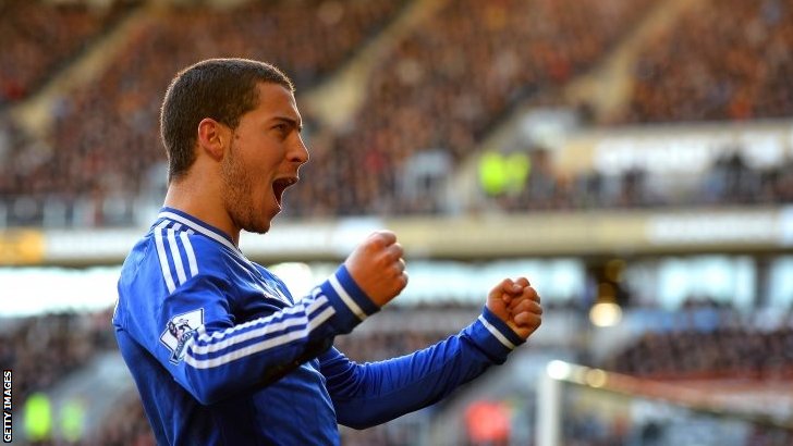 Tampil Menawan, Mourinho Puji Hazard Setinggi Langit