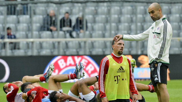 Guardiola: Sebuah Kehormatan Bagi Saya Bisa Melatih Ribery
