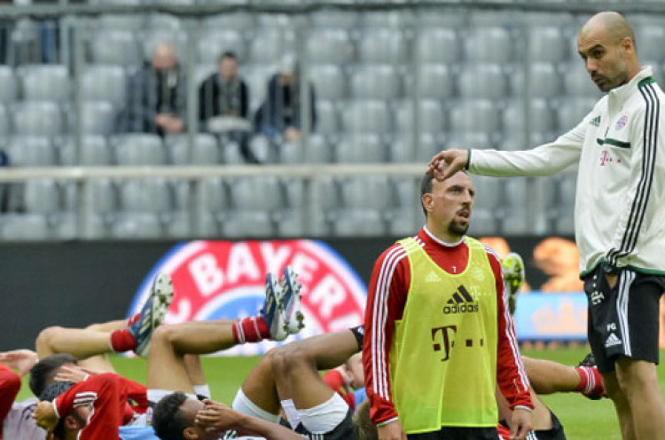 Guardiola: Sebuah Kehormatan Bagi Saya Bisa Melatih Ribery