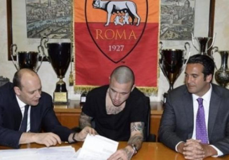 AS Roma Resmi Dapatkan 'Si Batak' Radja Nainggolan