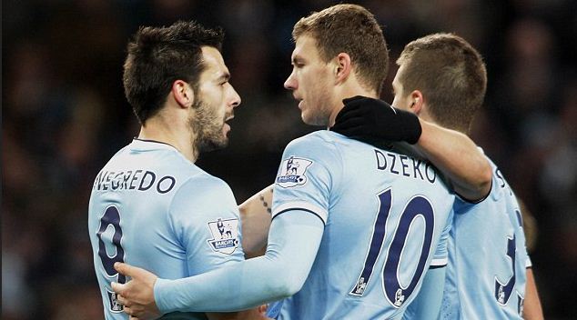 Alvaro Negredo Nyaman Duet Bareng Edin Dzeko