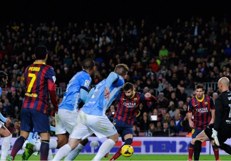 Banyak Buang Peluang, Barcelona Unggul Tipis<!--idunk-->Babak I